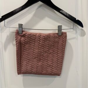Babaton Mauve Knit tube Top